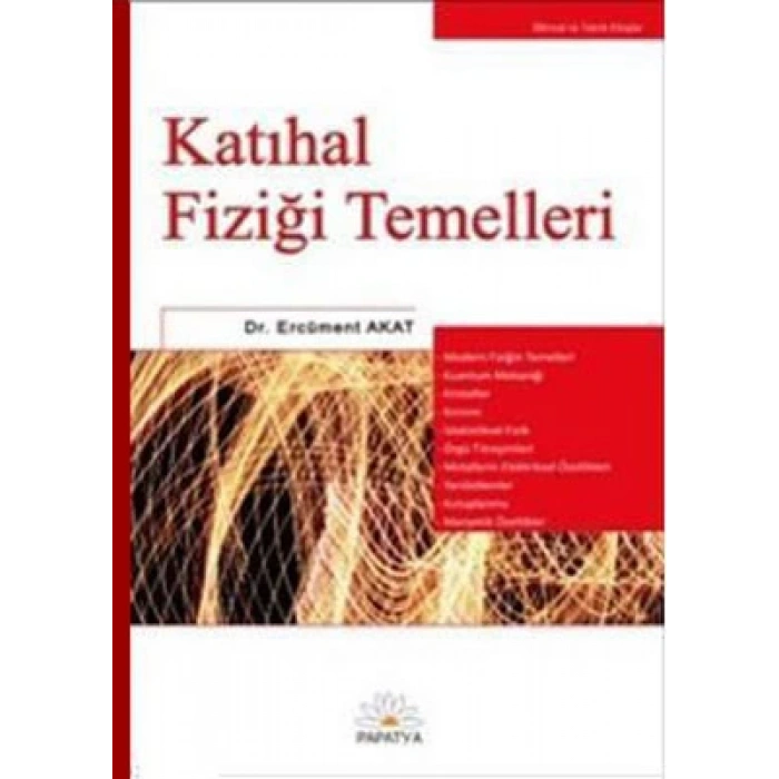 Katıhal Fiziği Temelleri