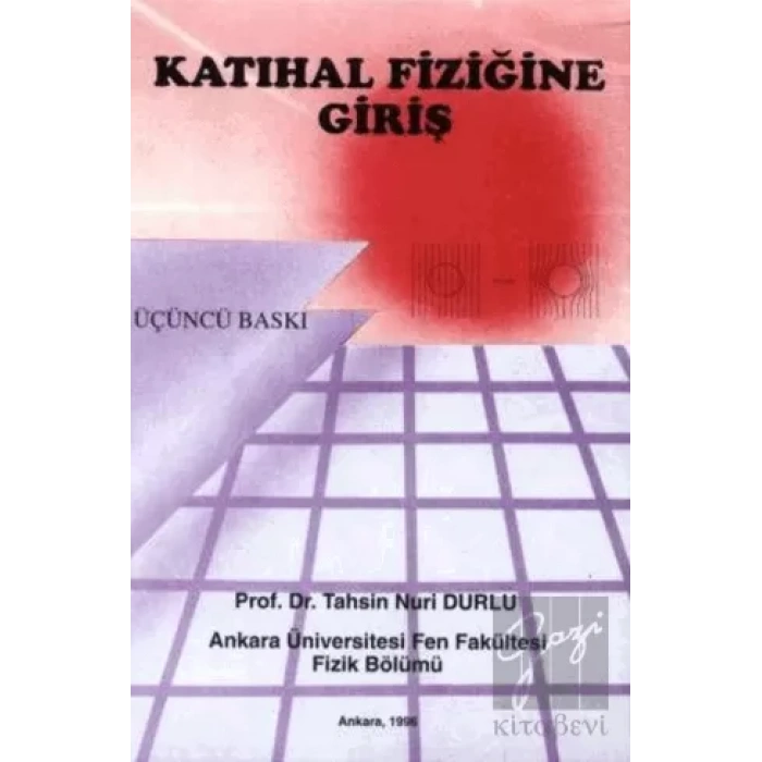 Katıhal Fiziğine Giriş