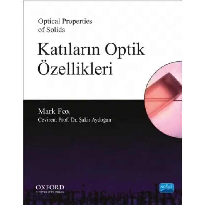 KATILARIN OPTİK ÖZELLİKLERİ - Optical Properties of Solids