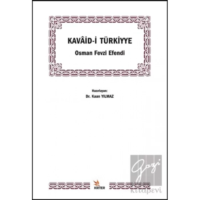 Kavaid-i Türkiyye