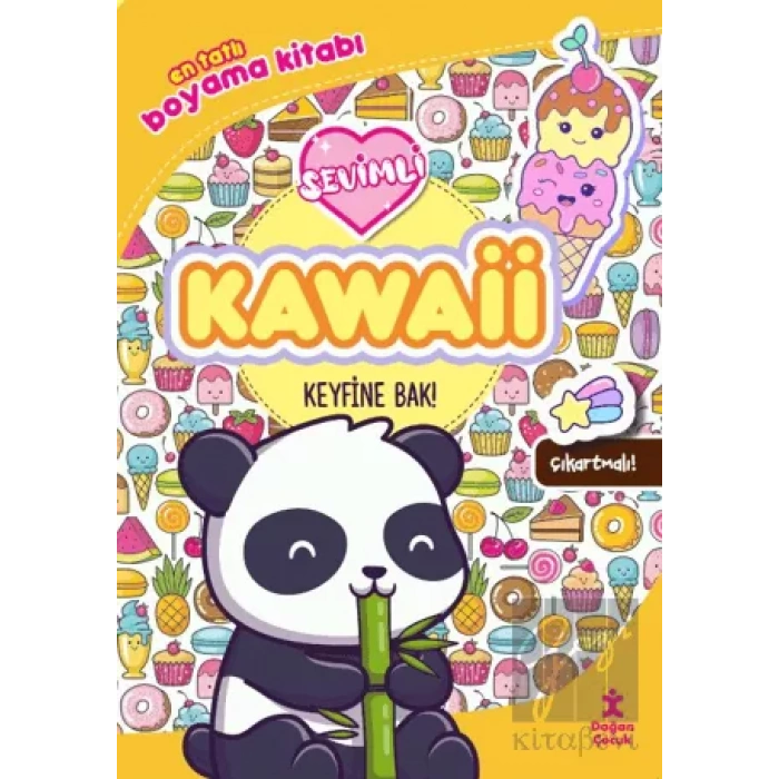Kawaii Boyama Kitabı Keyfine Bak