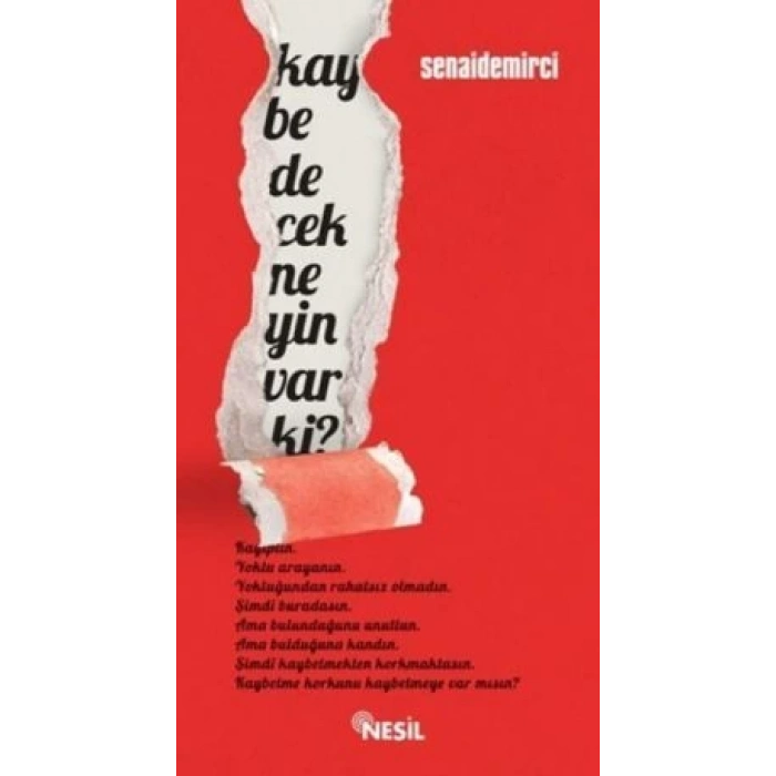 Kaybedecek Neyin Var ki?