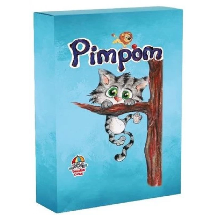 Kedi Pimpomun Maceraları Set (4 Kitap)