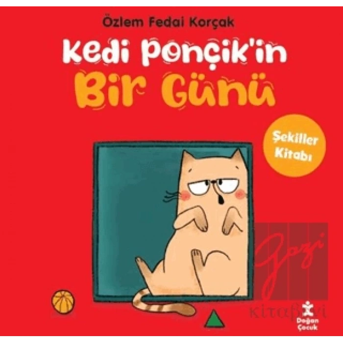 Kedi Ponçikin Bir Günü - Şekiller Kitabı