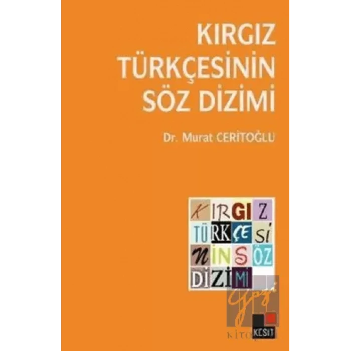 Kırgız Türkçesinin Söz Dizimi