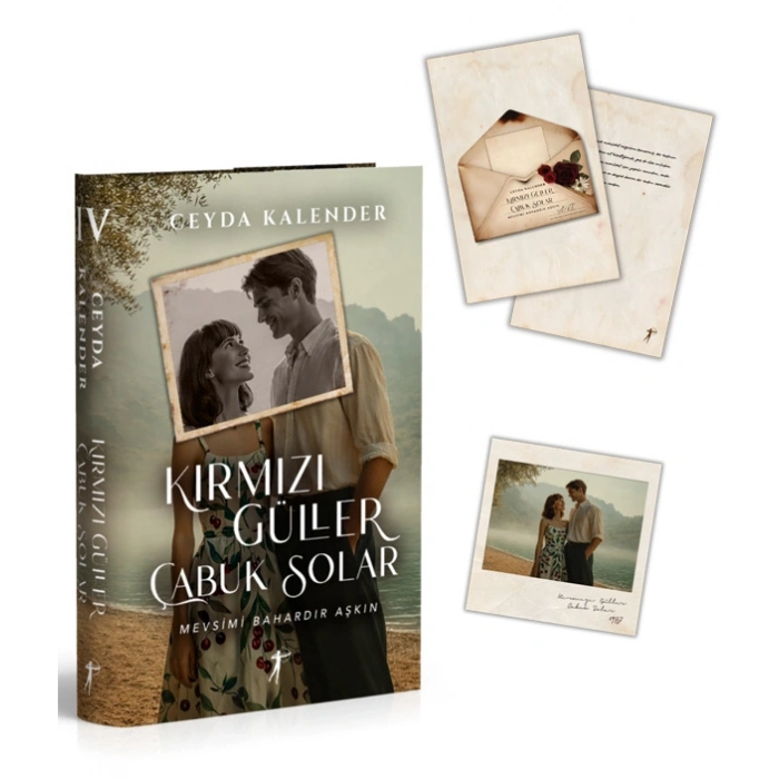 Kırmızı Güller Çabuk Solar Ciltli