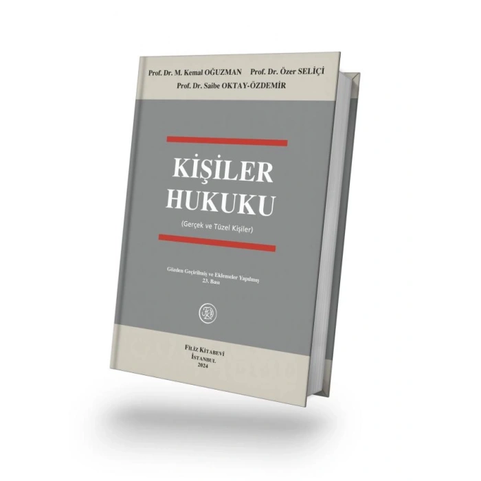Kişiler Hukuku 23.Baskı (Gerçek ve Tüzel Kişiler)