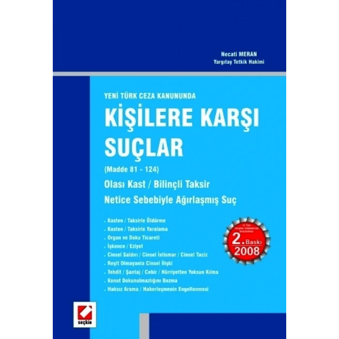 Kişilere Karşı Suçlar