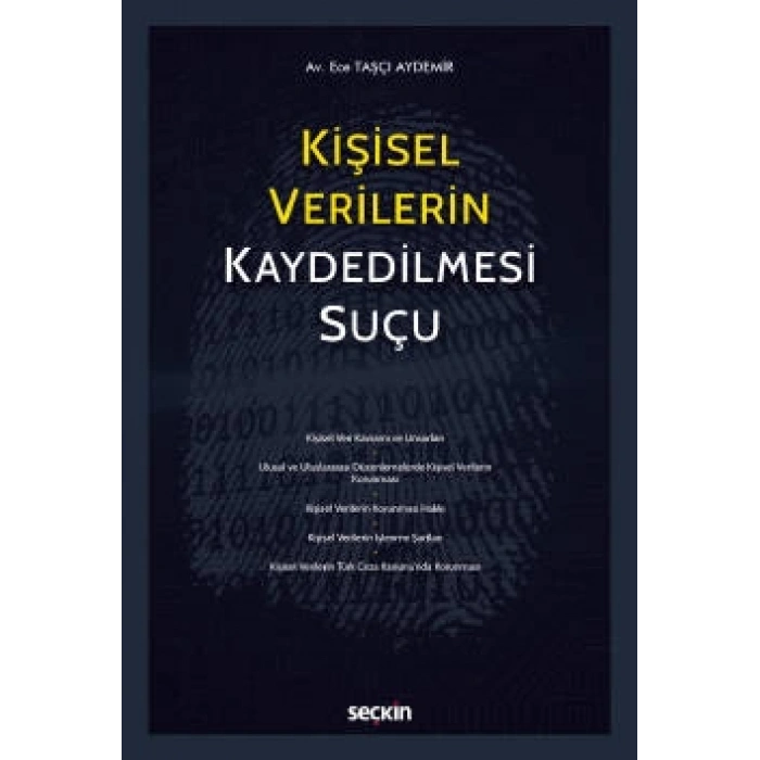 Kişisel Verilerin Kaydedilmesi Suçu