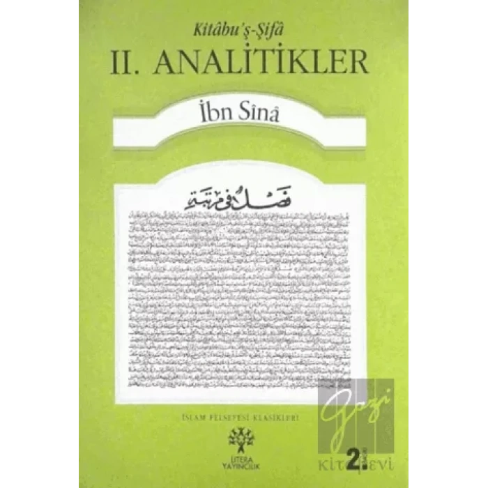 Kitabuş-Şifa - 2. Analitikler