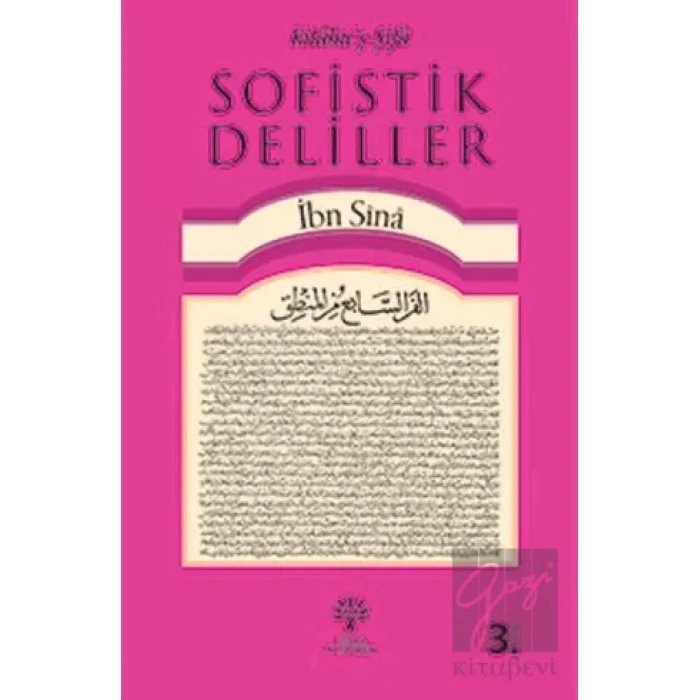 Kitabuş-Şifa - Sofistik Deliller