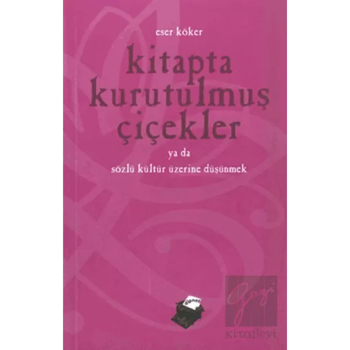 Kitapta Kurutulmuş Çiçekler