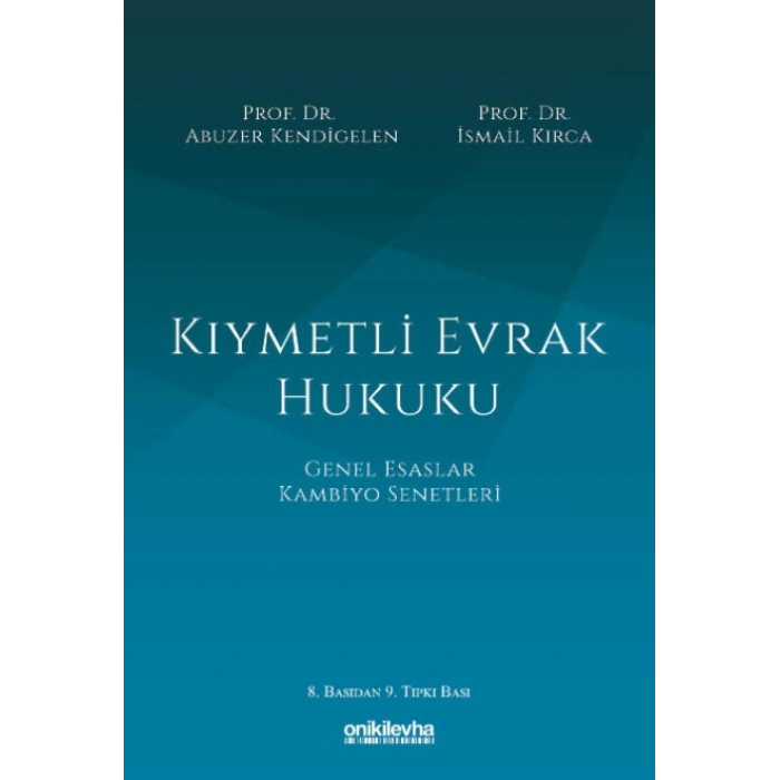 Kıymetli Evrak Hukuku