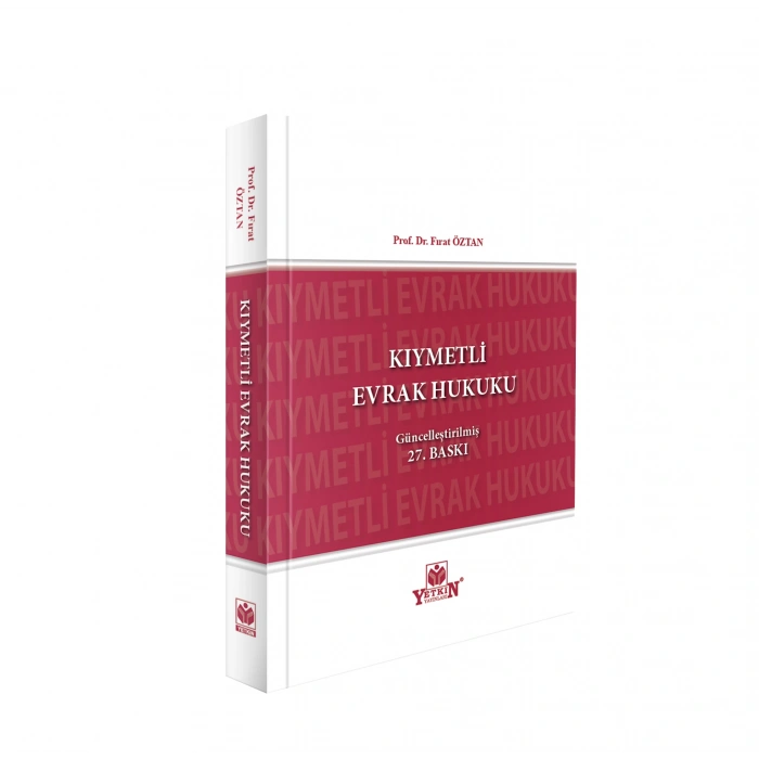 Kıymetli Evrak Hukuku