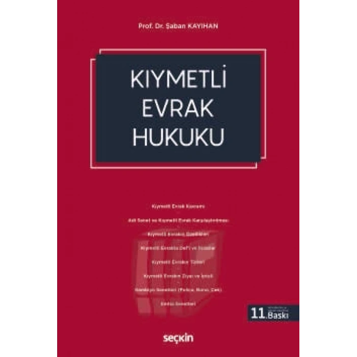 Kıymetli Evrak Hukuku