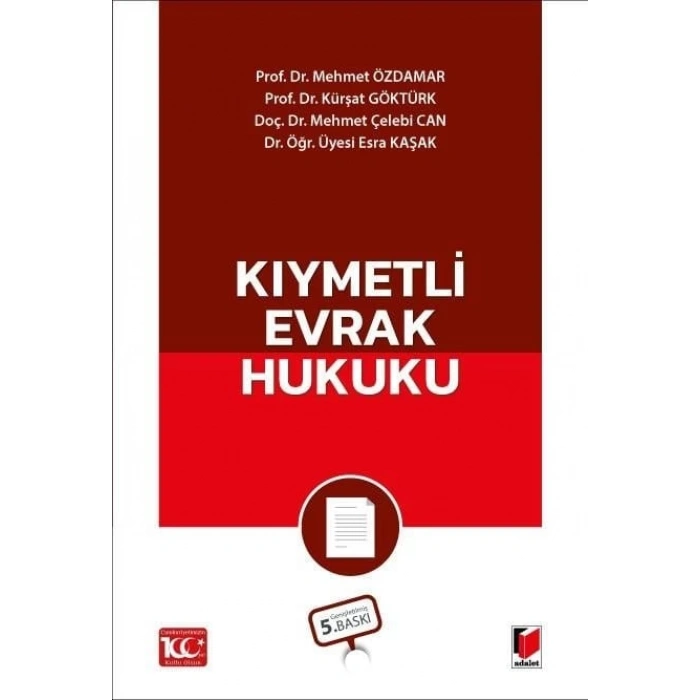 Kıymetli Evrak Hukuku