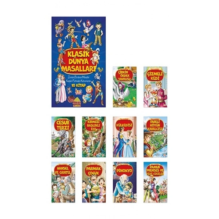 Klasik Dünya Masalları -  (10 Kitap)