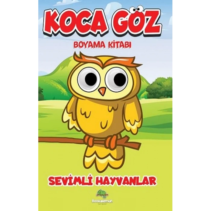 Koca Göz Boyama –Sevimli Hayvanlar