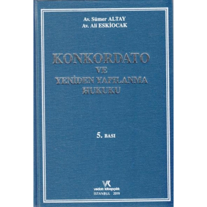 KONKORDATO / S.ALTAY A.ESKİOCAK / 2019