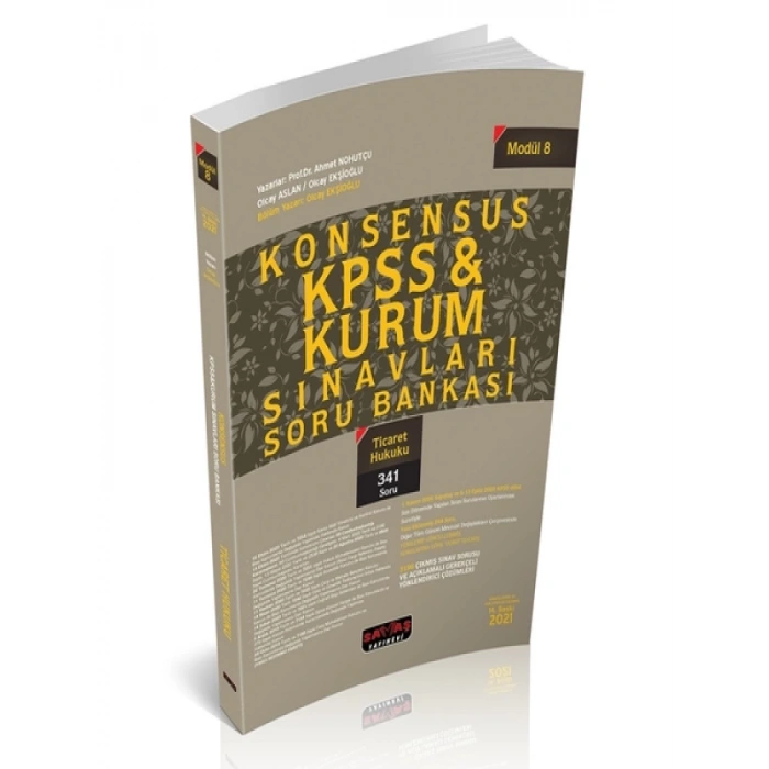 KONSENSUS KPSS Modül 8 Ticaret Hukuku Soru Bankası 2021