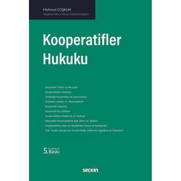 Kooperatifler Hukuku