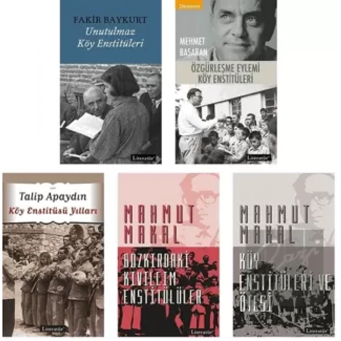 Köy Enstitüleri Seti 5 Kitap