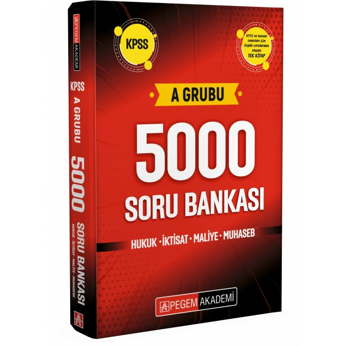 KPSS A Grubu 5000 Soru Bankası