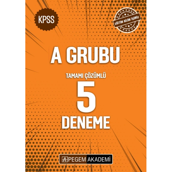 Kpss A Grubu Tamamı Çözümlü 5 Deneme