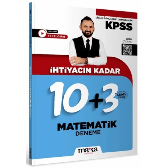 KPSS İhtiyacın Kadar Matematik 10+3 Deneme