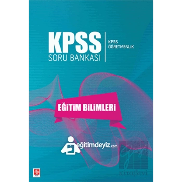 KPSS Soru Bankası Eğitim Bilimleri