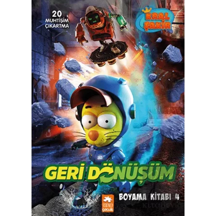 Kral Şakir Geri Dönüşüm Boyama Kitabı 4