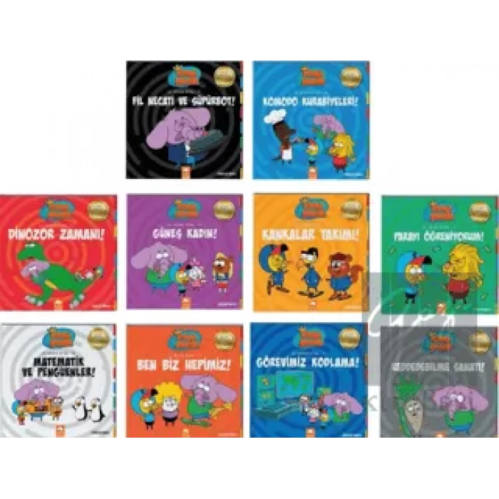 Kral Şakir İlk Okuma Dizisi 10 Kitaplık Set