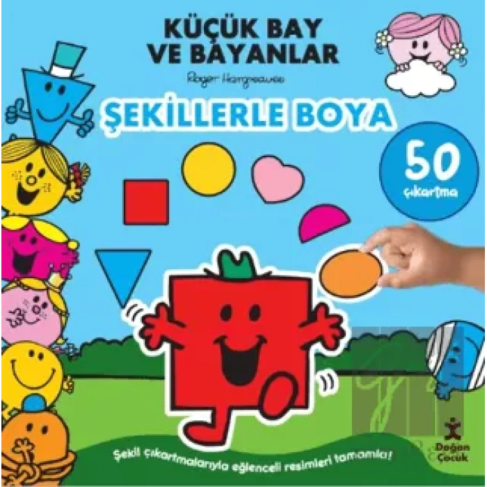 Küçük Bay ve Bayanlar Şekillerle Boya