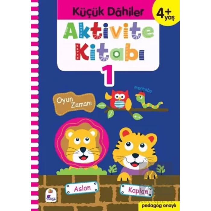 Küçük Dahiler Aktivite Kitabı 1 (4+ Yaş)