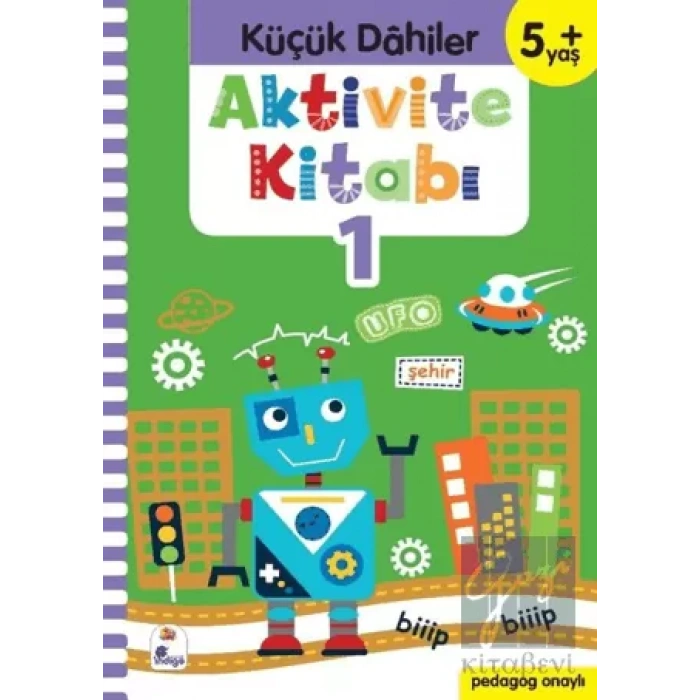 Küçük Dahiler Aktivite Kitabı 1 (5+ Yaş)