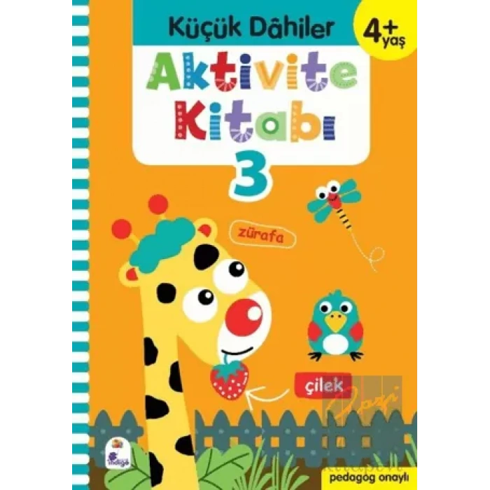 Küçük Dahiler Aktivite Kitabı 3 (4+ Yaş)