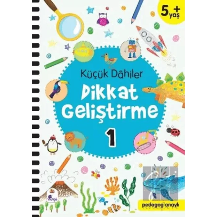 Küçük Dahiler Dikkat Geliştirme 1 (5+ Yaş)
