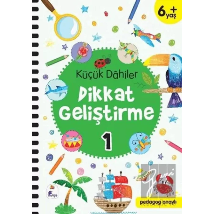 Küçük Dahiler Dikkat Geliştirme 1 (6+ Yaş)