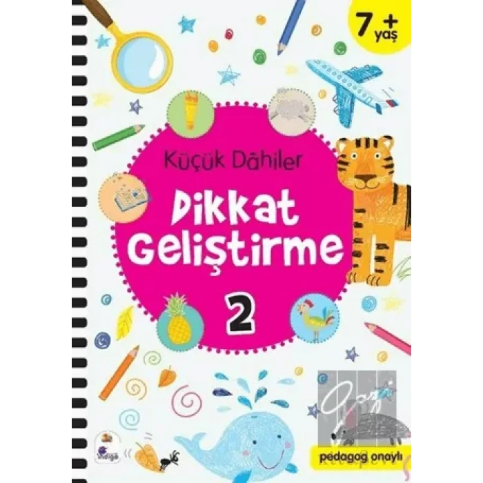 Küçük Dahiler Dikkat Geliştirme 2 (7+ Yaş)