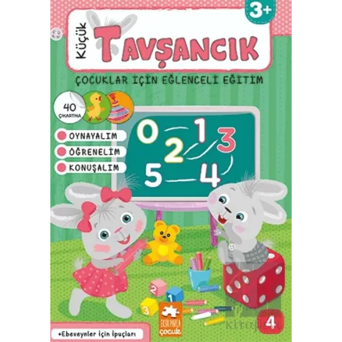 Küçük Tavşancık - Çocuklar İçin Eğlenceli Eğitim No:4