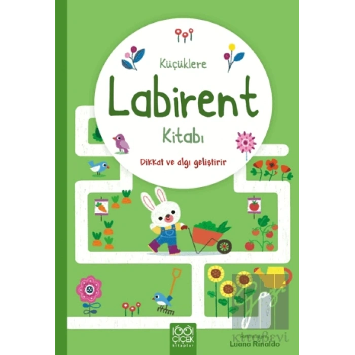 Küçüklere Labirent Kitabı - Dikkat ve Algı Geliştirir