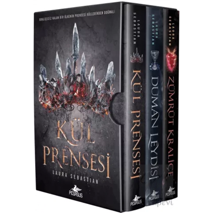 Kül Prensesi Serisi Kutulu Özel Set (3 Kitap) - Ciltli