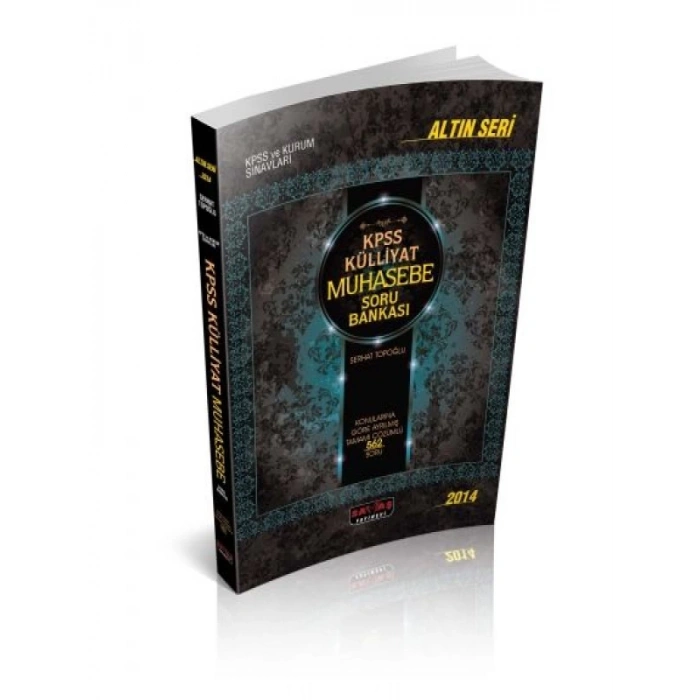 KÜLLİYAT KPSS Muhasebe Soru Bankası - Serhat Topoğlu