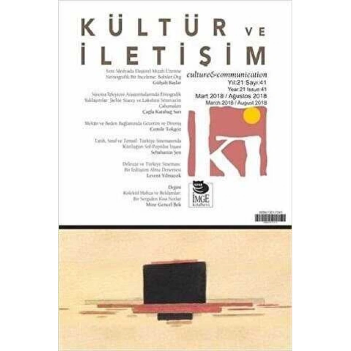 Kültür ve İletişim Sayı: 41