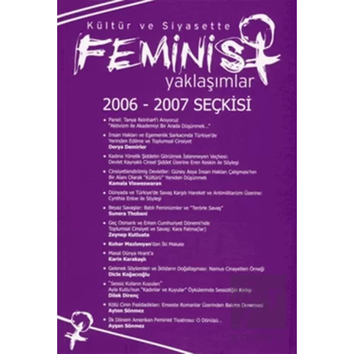 Feminist Yaklaşımlar 2006 2007 Seçkisi