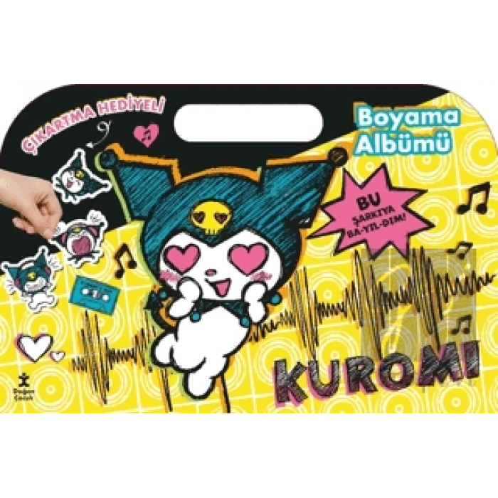 Kuromi - Çıkartma Hediyeli Boyama Albümü