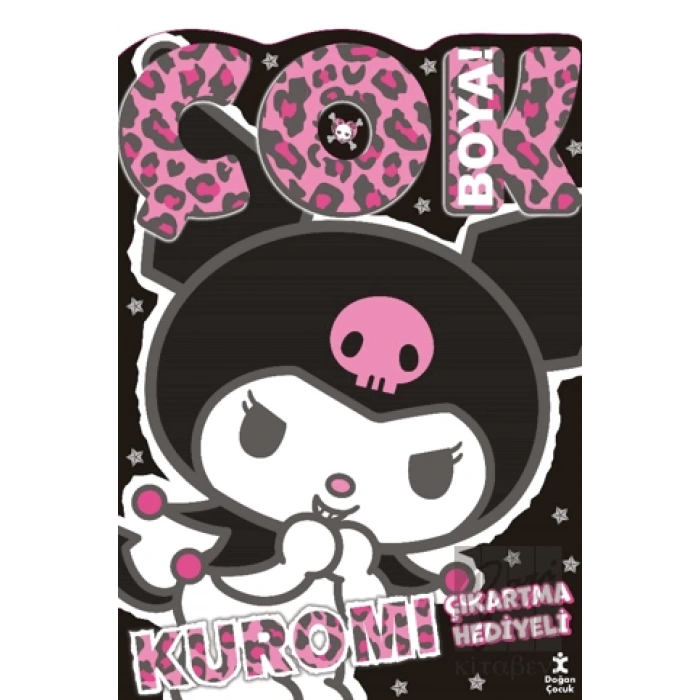 Kuromi - Çok Boya! Çıkartmalı Dev Boyama Kitabı
