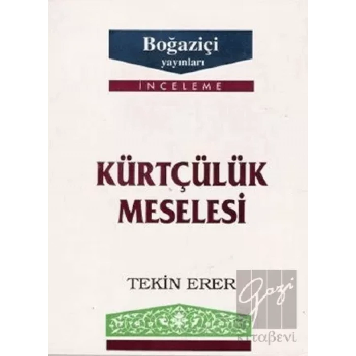 Kürtçülük Meselesi