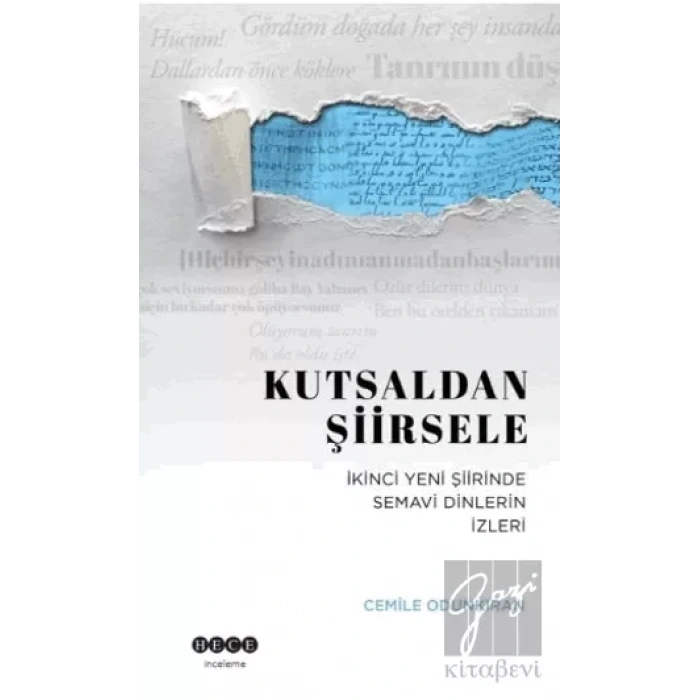 Kutsaldan Şiirsele