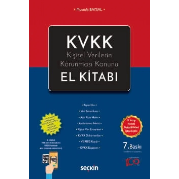 KVKK – Kişisel Verilerin Korunması Kanunu<br />El Kitabı